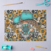 カントリー・ヒマワリ 薄葉紙 (クラフト)