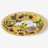 カントリー・ビー ペーパープレート (アングル)