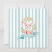 カントリー·ファーム·アズ·ベビー·シャワー 招待状 (裏面)