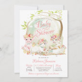 カントリー·ファーム·アズ·ベビー·シャワー 招待状 (正面)