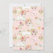 カントリー·ファーム·アズ·ベビー·シャワー 招待状 (裏面)