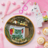 カントリー ファーム スタンド パーソナライズ パーティー ペーパープレート (パーティー)