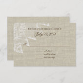 カントリー フェアの返信 出欠カード (正面/裏面)