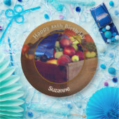 カントリー・フェアパーソナライズされたフルーツ誕生日パーティー ペーパープレート (パーティー)