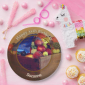 カントリー・フェアパーソナライズされたフルーツ誕生日パーティー ペーパープレート (パーティー)