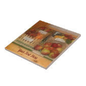 カントリー・フェア・フルーツ・ハパーソナライズされたーベスト タイル (側面)