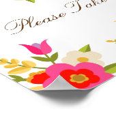 カントリー・フラワーズ・パーティの好意 ポスター (角)