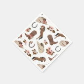 カントリー&フローラナプキンス スタンダードカクテルナプキン (角)