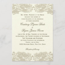 カントリー フローラル ヴィンテージ レース デザイン ウェディング