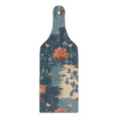 カントリー ブルー ラスト 田舎家風 カッティングボード (正面)