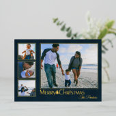 カントリー プライド トラディショナル クリスマス フォト 箔シーズンカード (立ち正面)