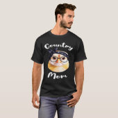 カントリー・ママ 田舎のファームママやカウママに Tシャツ (正面フル)