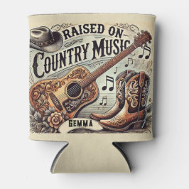 カントリー・ミュージックで育つ 缶クーラー