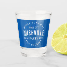 カントリー・ミュージック・ウィスキー・ショットグラス ナッシュビル・パーティー