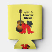 カントリー・ミュージック・女性のカーボーイをテーマにクール育つ 缶クーラー (裏面)