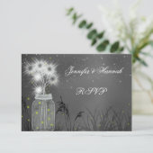 カントリー・メイソン・ジャー、タンデリオン、シャルボード 出欠カード (スタンド正面)