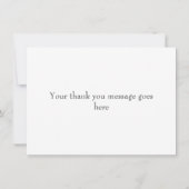 カントリー メドウ グリーン ありがとう サンキューカード (裏面)