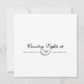 カントリー ライツ 26 - ミニプリント (裏面)