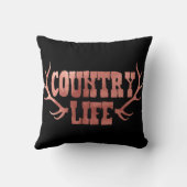 カントリー ライフ アントラーズ ピーチ ローズ ゴールド グラム クッション (裏面)