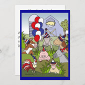 カントリー ライフ セレブレーション アメリアーナ 招待状 (正面/裏面)