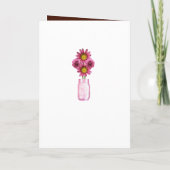 カントリー ラスティック ピンク メイソンジャー プログラム カード (裏面)