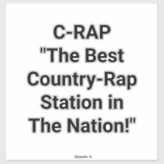 カントリー・ラップ C-Rap ハンカマー アートジャンクハウス スプラッシュ・アート シール