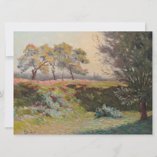 カントリー・ランドスケープ(Leo Gausson著) カード (正面)
