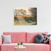 カントリー・ランドスケープ（Leo Gausson著） キャンバスプリント (インサイチュ (リビング))