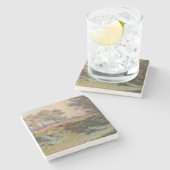 カントリー・ランドスケープ（Leo Gausson著） ストーンコースター (横)