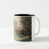 カントリー・ランドスケープ（Leo Gausson著） ツートーンマグカップ (正面右)