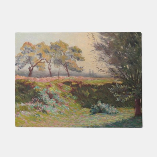 カントリー・ランドスケープ(Leo Gausson著) ドアマット (正面)