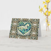 カントリー・リビン カード (黄色い花)