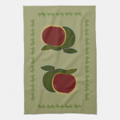 カントリー・リンゴ キッチンタオル (縦)