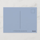 カントリー・ルースター、卵、シック&フォーク・アー縁どト ポストカード (裏面)