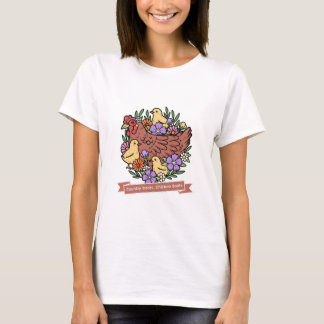 カントリー ルーツ、ニワトリ ブーツ ニワトリ Tシャツ