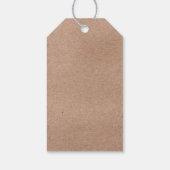 カントリー ロッキングホース ベビーシャワー サンクス ギフトタグ (裏面)