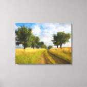 カントリー・ロード・ランドスケープ絵画ズ キャンバスプリント (正面)