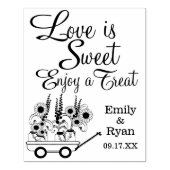 カントリー・ワゴンの愛は甘い ラバースタンプ (インプリント)