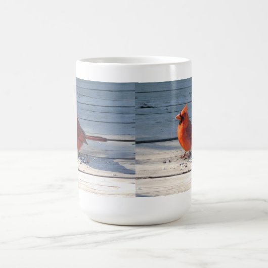 カントリー(鳥)ショウジョウコウカンチョウマグ コーヒーマグカップ (中央)