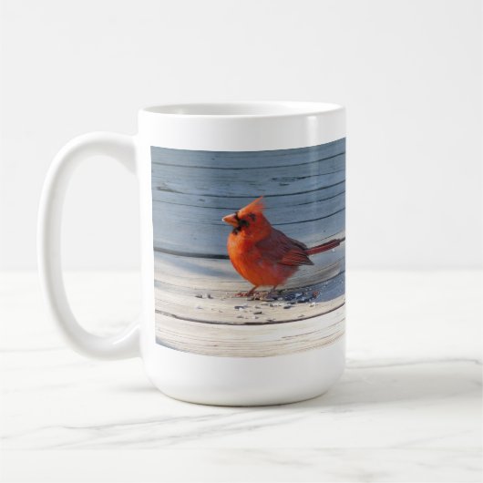 カントリー(鳥)ショウジョウコウカンチョウマグ コーヒーマグカップ (左)