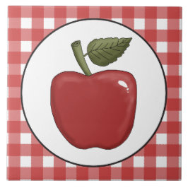 カントリーAppleフルーツおもしろいタイル タイル