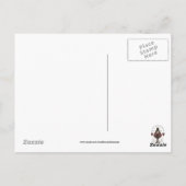 カントリーLadybug漫画おもしろいポストカード ポストカード (裏面)