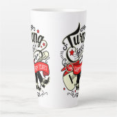 カントリーTang赤/黒ID464 カフェラテマグ (正面)