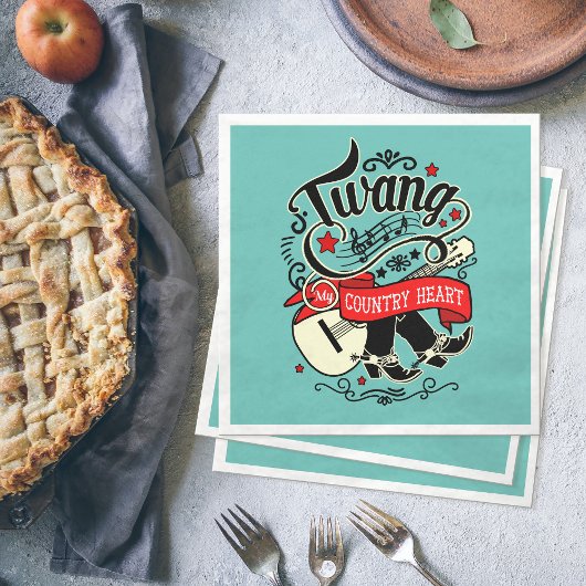 カントリーTang赤/黒ID464 スタンダードカクテルナプキン