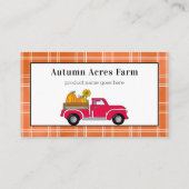 カントリ初期のー秋秋ファームつるラベル 名刺 (裏面)