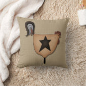 カントリ初期のー・ロスター・デコール クッション (ブランケット)