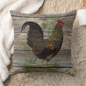 カントリ素朴ーの鶏 クッション (ブランケット)