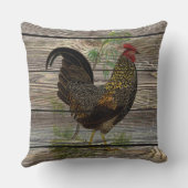 カントリ素朴ーの鶏 クッション (裏面)