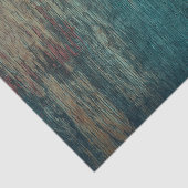 カントリ素朴ーティール（緑がかった色）木目 薄葉紙 (詳細)