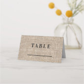 カントリ素朴ーバーラップファームハウスバ結婚ンズシート プレイスカード (裏面)